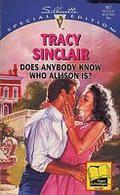 Does Anybody Know Who Allison Is? by Tracy Sinclair