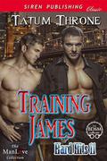 Training James (Hard Hits #11) by Tatum Throne