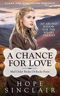 A Chance For Love: An Abused Widow For The Weary Sheriff (Mail Order Brides of Rocky Point #1) by Hope Sinclair