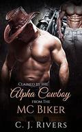 Claimed by the Alpha Cowboy from the MC Biker by C.J. Rivers