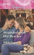 Stranded with Her Rescuer  (Harlequin Romance Large Print) by Nikki Logan