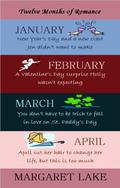 Twelve Months of Romance  (January, February, March, April)  (Twelve Months of Romance Boxed Set) by Margaret Lake