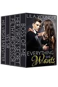 Everything She Wants Box Set: A Steamy May December Romances Anthology by Lila Younger
