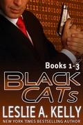 BLACK CATS BOXED SET -- Three Thrilling Full-Length Novels of Suspense! by Leslie Parrish
