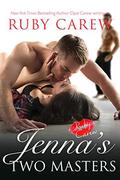 Jenna's Two Masters: A Daddy Menage Erotic Romance (Jenna's Best Friend's Father #2) by Ruby Carew