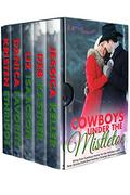 Cowboys Under the Mistletoe: Five Christmas Christian Romance Novellas  (Rejoice Romance) by Jessica Keller