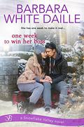 One Week to Win Her Boss  (Snowflake Valley) by Barbara White Daille