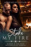 Stoke My Fire: A Sexy Bad Boy Holiday Novel (The Parker's 12 Days of Christmas #7) by Blythe Reid