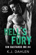 Hell's Fury (Sin's Bastards MC #4) by Kj Dahlen