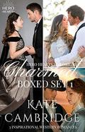 CHARMED Hero Hearts Historical Collection Boxed Set 1: Clean Inspirational Western Romance by Kate Cambridge