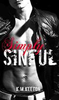 Simply Sinful (Lost Angels MC #3) by K.M. Keeton