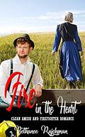 Fire in the Heart: Clean Amish and Firefighter Romance by Bethanee Rajchman