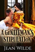 A Gentleman's Stipulation (The Scarlet Salon #4) by Jean Wilde
