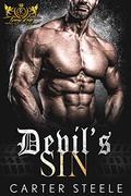 Devil's Sin: An MC Romance (Savage Kings MC #15) by Carter Steele