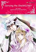 CARRYING THE SHEIKH'S HEIR(colored version): Harlequin Comics by Rin Tanaka