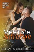 Vesta's Salvation (Fuego’s Inferno MC #1) by Josette Reuel