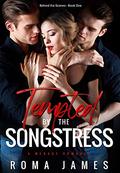 Tempted by the Songstress : A Ménage Romance (Behind the Scenes #1) by Moonstruck Cover Design