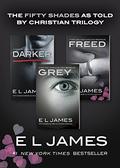 Fifty Shades as Told by Christian Trilogy: Grey, Darker, Freed Box Set by E.L. James