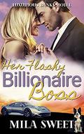 Her Flashy Billionaire Boss: clean billionaire rom com (Luxurious Banks Hotel #2) by Mila Sweet
