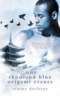 One Thousand Blue Origami Cranes by Remmy Duchene