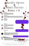 Murder Sprees and Mute Decrees Books 1-3 by Jennifer Cody
