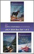 Love Inspired Suspense July 2024 - Box Set 1 of 2 by Elizabeth Goddard