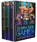 PLAYING THEIR GAMES: A COLLECTION OF THREE REVERSE HAREM ROMANCES by Stephanie Brother