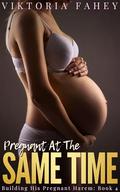 Pregnant At The Same Time: Building His Pregnant Harem Book 4 by Viktoria Fahey