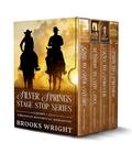 Silver Springs Stage Stop Series : Small Town Christian Historical Romance (Books #1-4) by Brooks Wright