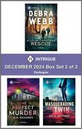Harlequin Intrigue December 2024 - Box Set 1 of 2: A Suspense Romance Collection by Caridad Piñeiro