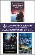 Love Inspired Suspense December 2024 - Box Set 2 of 2 by Virginia Vaughan