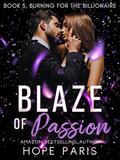 Blaze of Passion: A Curvy Girl Alpha Male Firefighter Age Gap Romance by Hope Paris