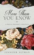 More Than You Know by Jennifer Altman
