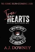 Iron Hearts: Royal Bastards MC: St. Augustine Chapter (Royal Bastards MC St. Augustine #1) by A.J. Downey