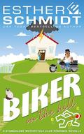 Biker On The Hill by Esther E. Schmidt