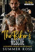 The Biker's Rescue: An Ex-Military, Instalove, Age Gap Romance (Fox Ridge: Motorcycle Club #2) by Summer Rose