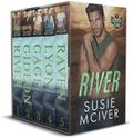 THE GOLDEN TEAM BOX SET 1 THRU 5: PROTECTOR ROMANCE by Susie McIver