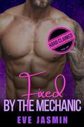 Fixed by the Mechanic: grumpy sunshine, OTT possessive hero, forced proximity, short instalove romance by Eve Jasmin