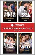 Harlequin Presents January 2026 - Box Set 1 of 2 by Kim Lawrence, Jackie Ashenden, Michelle Smart, Rosie Maxwell