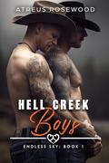 Hell Creek Boys: An MM Enemies to Lovers Cowboy Stepbrother Romance by Atreus Rosewood