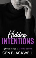 Hidden Intentions (Quick Bites: MM Short Stories #3) by Gen Blackwell