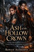 Ash of the Hollow Crown: A Dark Dragon Romantasy of Curses, Ruins, and Forbidden Alliance (The Wyrmheart Saga #1) by Rowan Ashborne