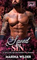 Saved by Sin (Damned Saints MC #8) by Marina Wilder