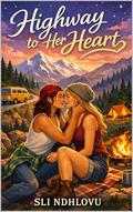 Highway To Her Heart: A Rivals-to-Lovers Sapphic Road Trip Romance (Her First Time by Sli Ndhlovu