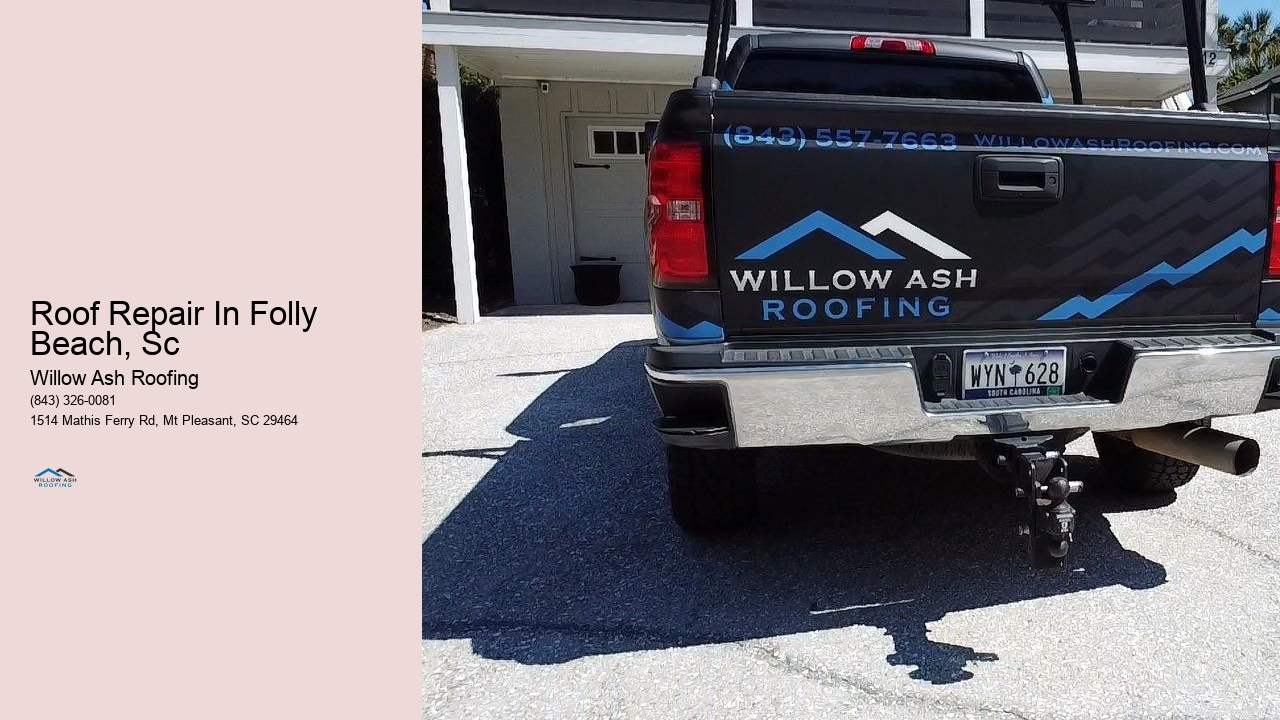 Roof Repair In Folly Beach, Sc