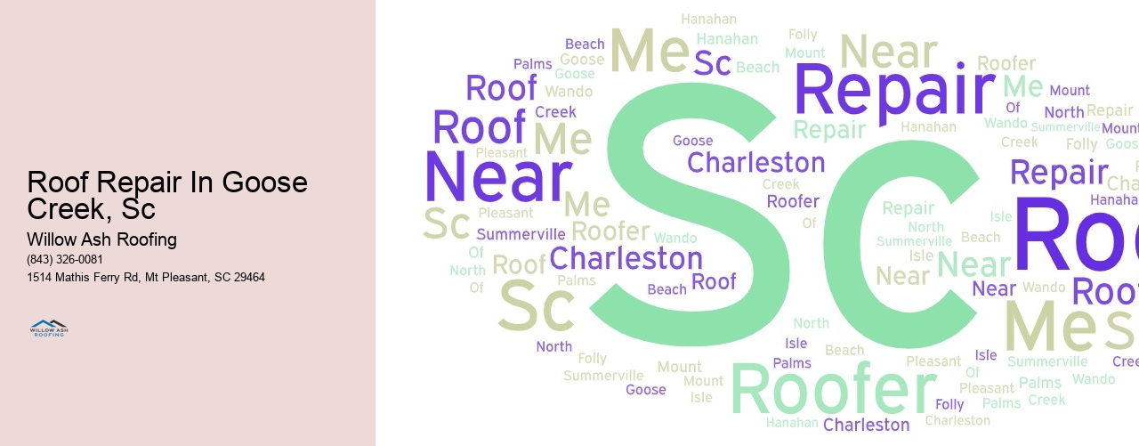 Roof Repair In Goose Creek, Sc