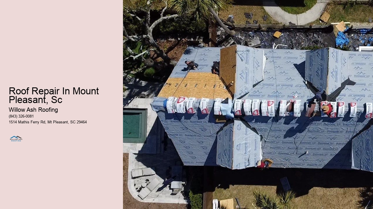 Roof Repair In Mount Pleasant, Sc