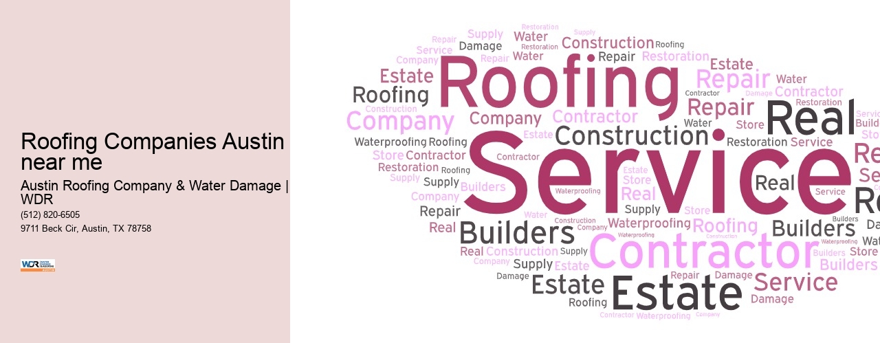 Roofing Companies Austin near me