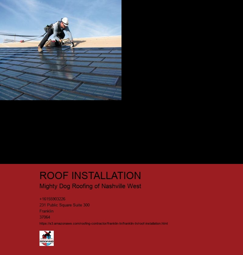 ROOF INSTALLATION