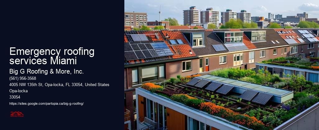 Emergency roofing services Miami